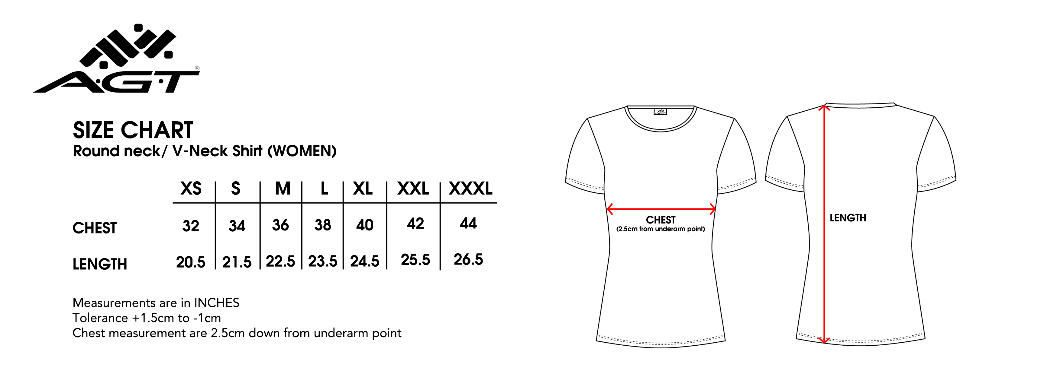 adidas womens shirt size chart