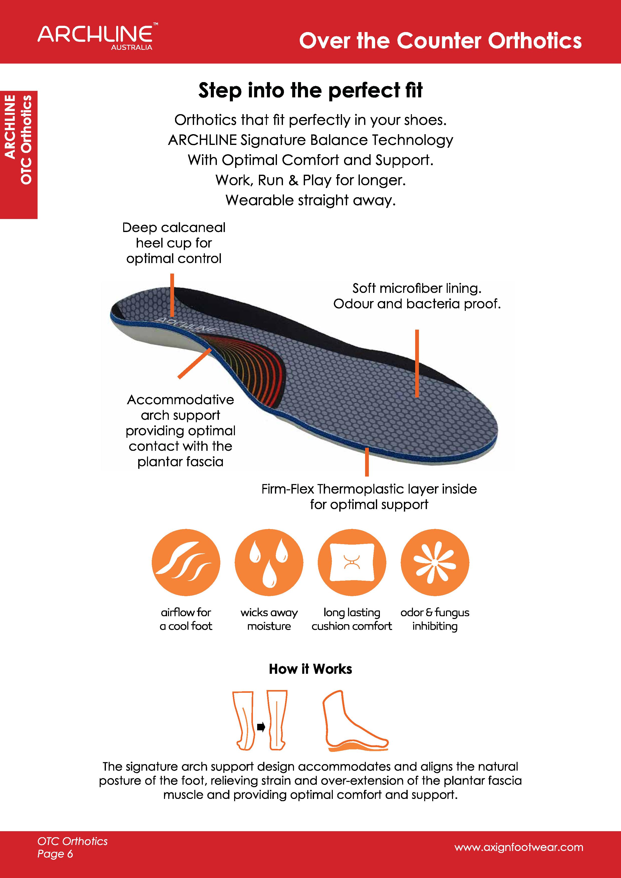 Archline balance insole - A.G.T Marketing